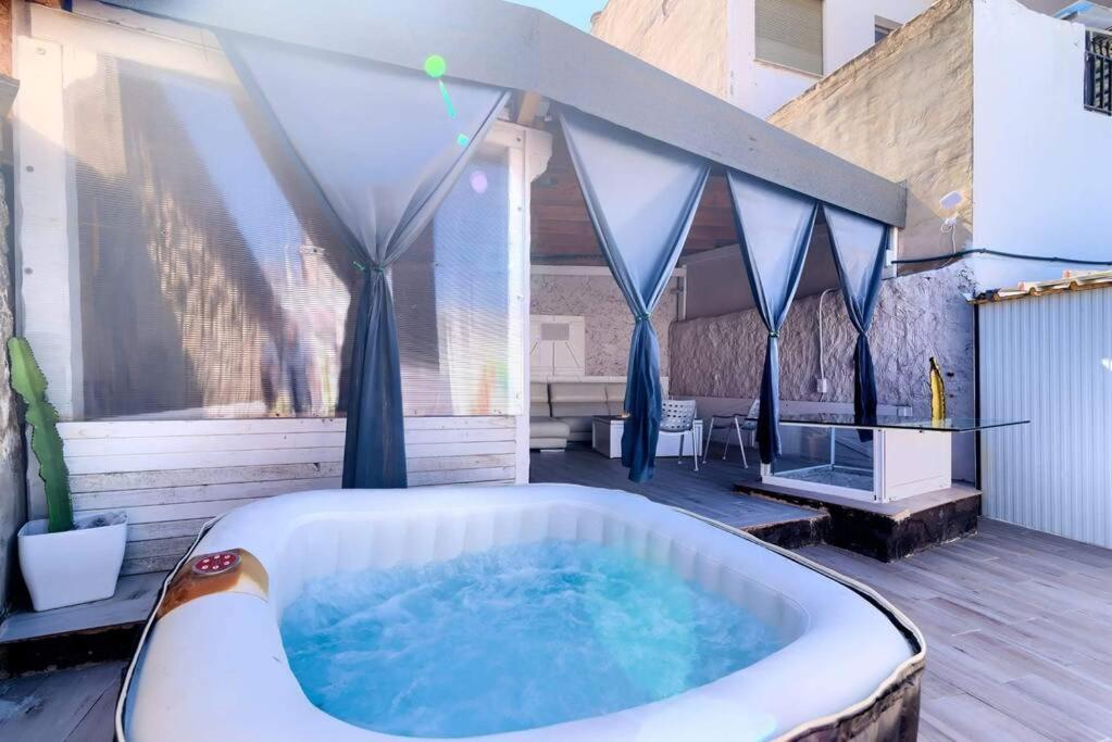 Cueva Con Jacuzzi A 20 Minutos De Valencia Villa Benaguacil Екстериор снимка